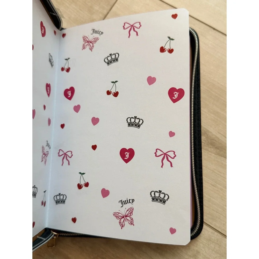 Juicy Couture 2026-2027 Pink Metallic 18-Month Planner with Gold Crown Pen NWT